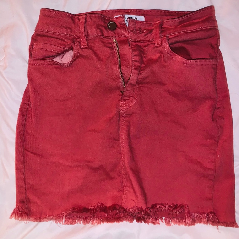 Boutique Denim miniskirt